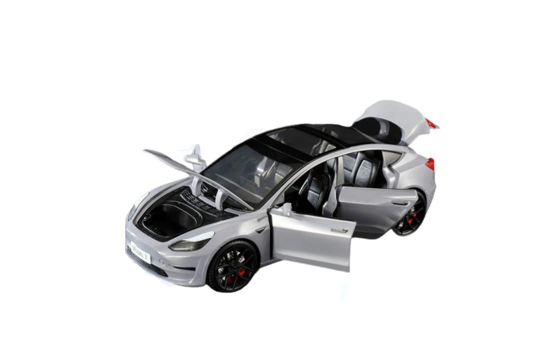 Die-Cast Silver Car