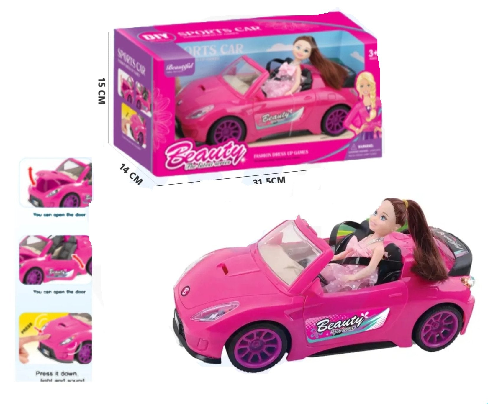 Girl Beauty Sport Car